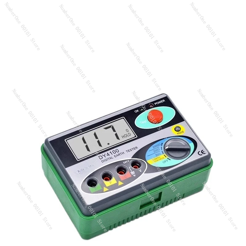 One more DY4100 grounding resistance tester high-precision digital lightning protection tester
One more DY4100 grounding resistance tester high-precision digital lightning protection tester