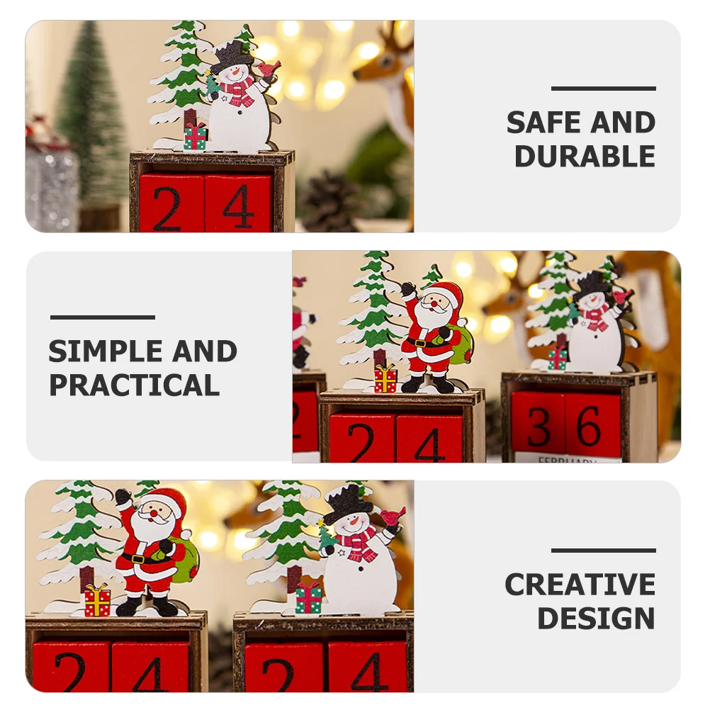1Set Christmas Snowman Wooden Desktop Calendar Creative Perpetual Xmas Countdown Decoration Christmas Advent Calendar
1Set Christmas Snowman Wooden Desktop Calendar Creative Perpetual Xmas Countdown Decoration Christmas Advent Calendar