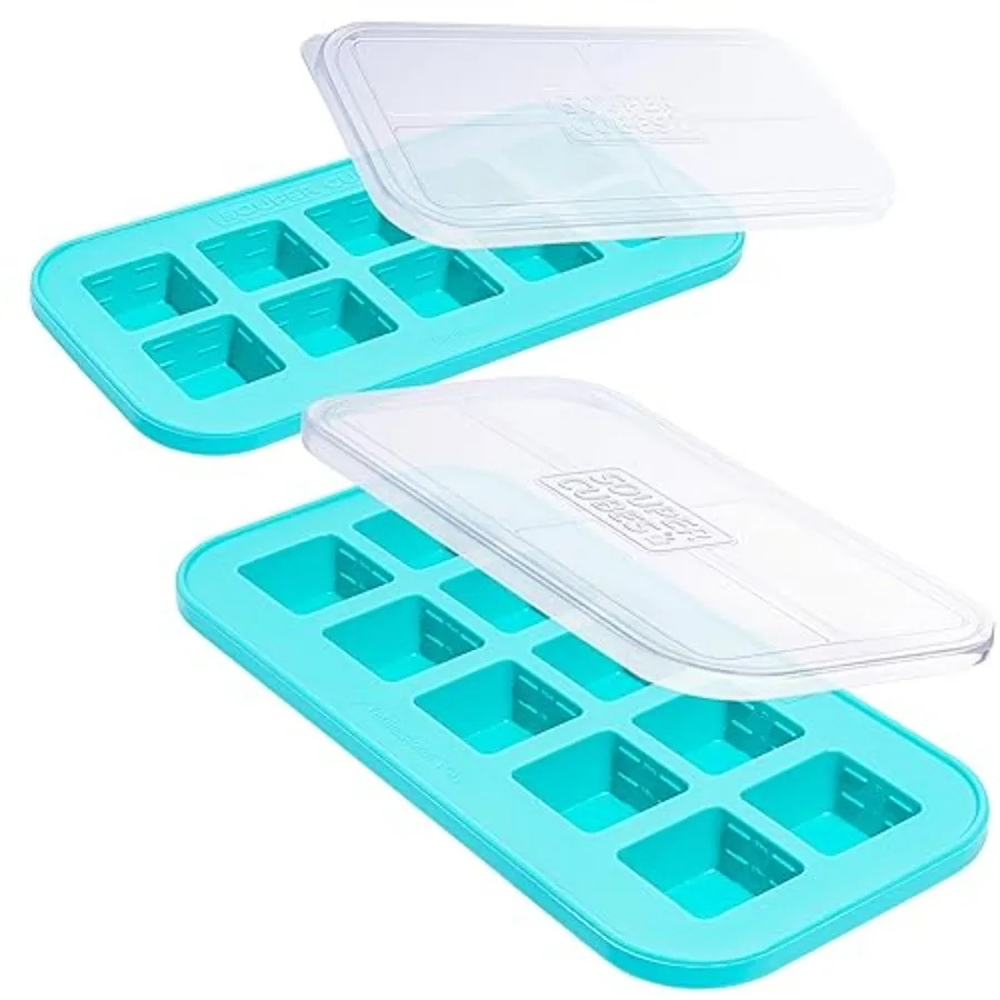2 Tbsp. Silicone Freezer Molds - Perfect for Storing Garlic Herbs Ginger Pesto Tomato Paste Lemon Juice Purees and More - Silic
2 Tbsp. Silicone Freezer Molds - Perfect for Storing Garlic Herbs Ginger Pesto Tomato Paste Lemon Juice Purees and More - Silic