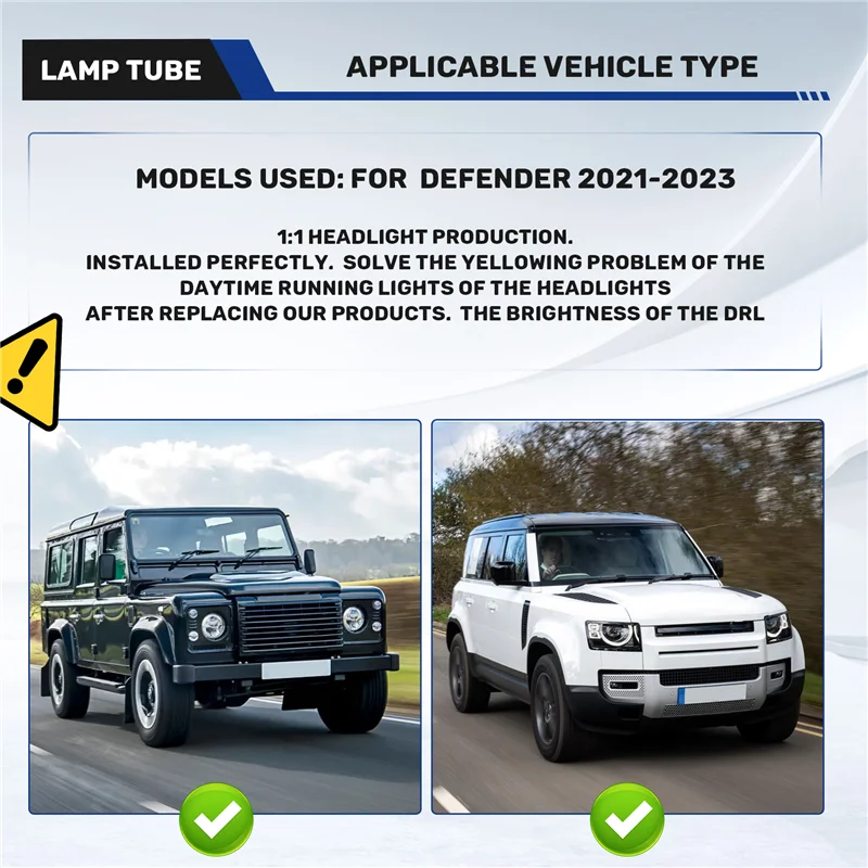 Для Land Rover Defender 2020-2023 DRL направляющая пластина световая направляющая трубка фары дневные ходовые огни передняя-X67A
Для Land Rover Defender 2020-2023 DRL направляющая пластина световая направляющая трубка фары дневные ходовые огни передняя-X67A