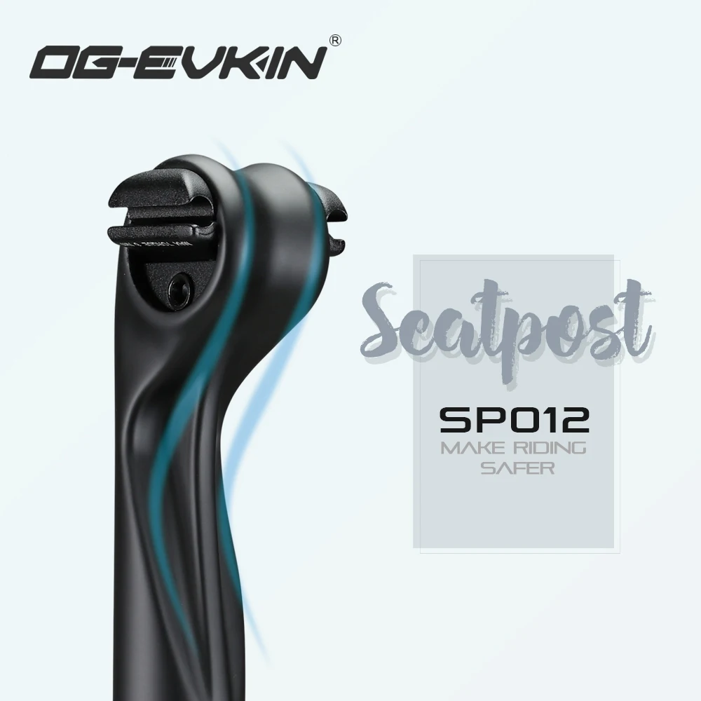 OG-EVKIN Carbon Bicycle Seatpost 27.2/31.6MM 15MM Offset for MTB Or Road 400mm Length Seat Tube Bicycle Part Mountain Bike Black
OG-EVKIN Carbon Bicycle Seatpost 27.2/31.6MM 15MM Offset for MTB Or Road 400mm Length Seat Tube Bicycle Part Mountain Bike Black
