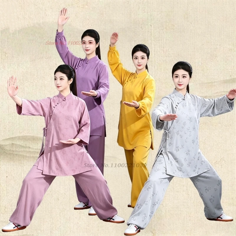 2026 chinese kung fu tai chi training exercise suit martial arts taijiquan wushu uniform breathable cotton linen tops+pants set
2026 chinese kung fu tai chi training exercise suit martial arts taijiquan wushu uniform breathable cotton linen tops+pants set