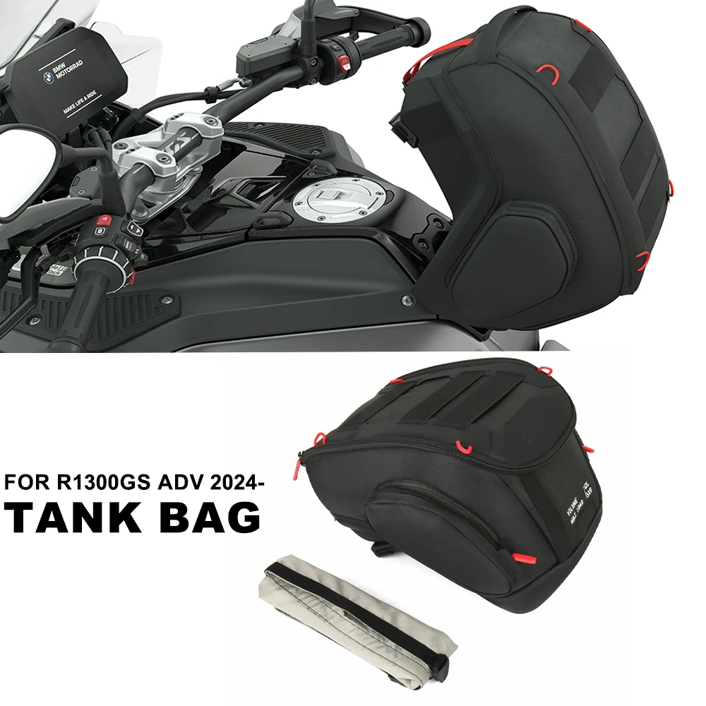 For BMW R1300GS ADV R1300 GS Adventure 2024 2025 Waterproof 12LTank Bag Luggage with Quick Lock Kit in Black Motorcycle Accessor
For BMW R1300GS ADV R1300 GS Adventure 2024 2025 Waterproof 12LTank Bag Luggage with Quick Lock Kit in Black Motorcycle Accessor