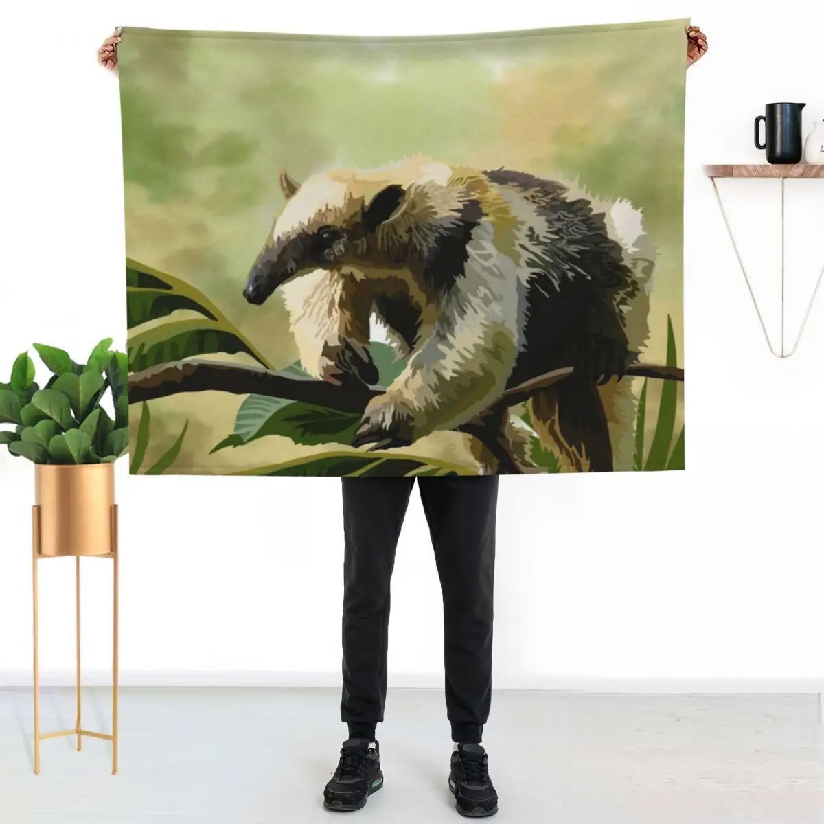 Tamandua Throw Blanket Stain Resistant Cozy Warm Blanket
Tamandua Throw Blanket Stain Resistant Cozy Warm Blanket