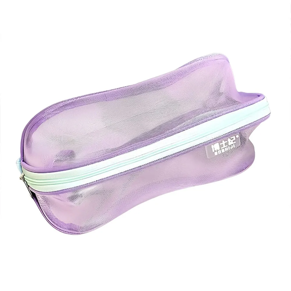 Multi-functional Mesh Pen Bag Large Opening Portable Stationery Bag Non-Shaping Handheld Stationery Pouch School Supplies
Multi-functional Mesh Pen Bag Large Opening Portable Stationery Bag Non-Shaping Handheld Stationery Pouch School Supplies