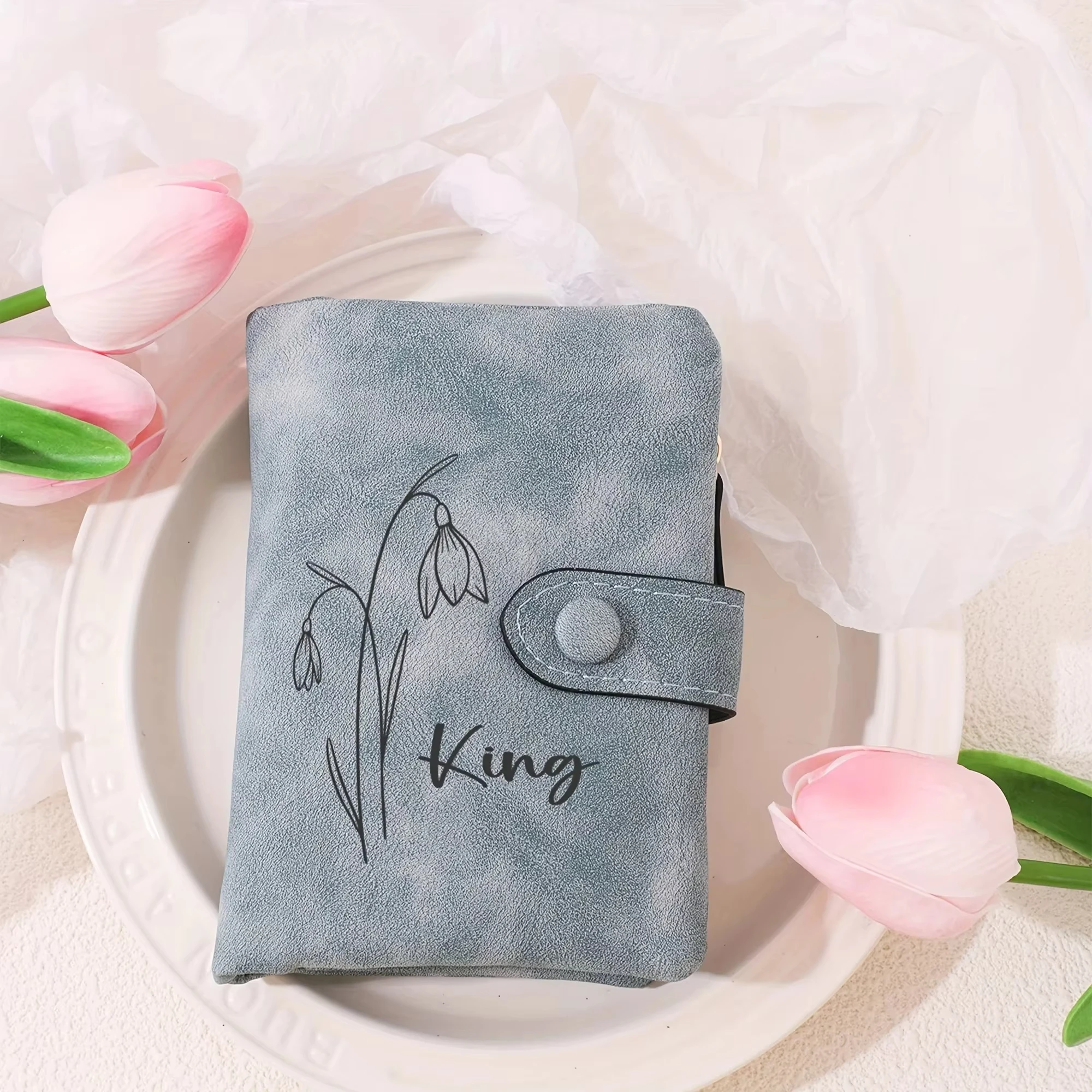 Custom Name with Birth Flower Lightweight Waterproof PU Leather Women's Wallet - Personalized Mother's Day Gift for Her
Custom Name with Birth Flower Lightweight Waterproof PU Leather Women's Wallet - Personalized Mother's Day Gift for Her