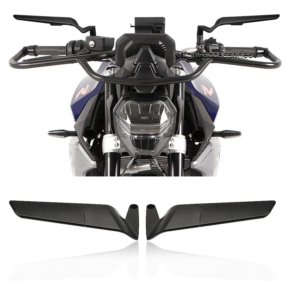For BMW S1000R F900R 2014-2023Motorcycle mirror modification Wind wing mirror adjustment Rotating rearview mirror accessories
For BMW S1000R F900R 2014-2023Motorcycle mirror modification Wind wing mirror adjustment Rotating rearview mirror accessories
