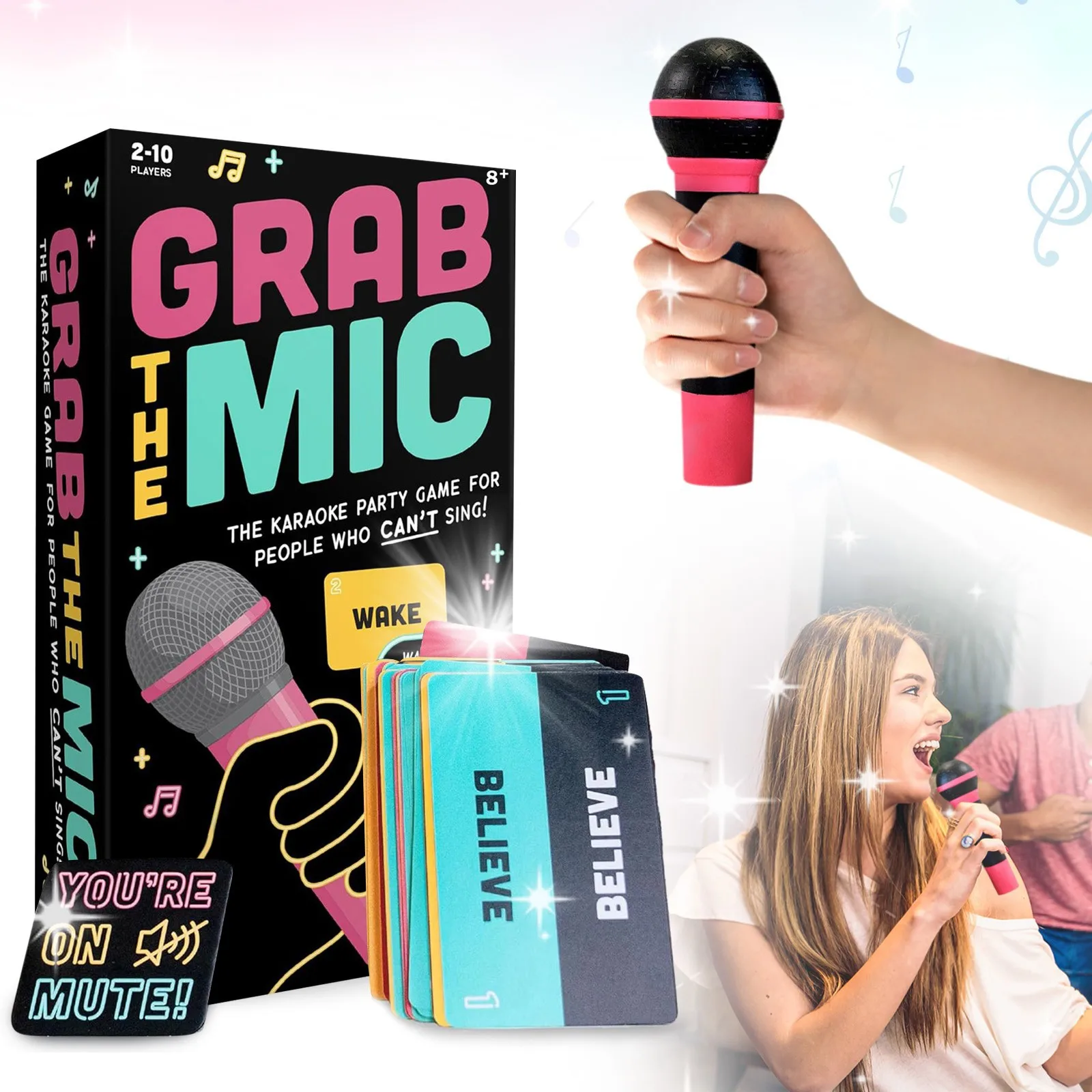 Exciting The Mic Board Games For Adults 250 Lyric Cards For Party Games For Family Night Birthday Party Game Props 2-10 Players
Exciting The Mic Board Games For Adults 250 Lyric Cards For Party Games For Family Night Birthday Party Game Props 2-10 Players