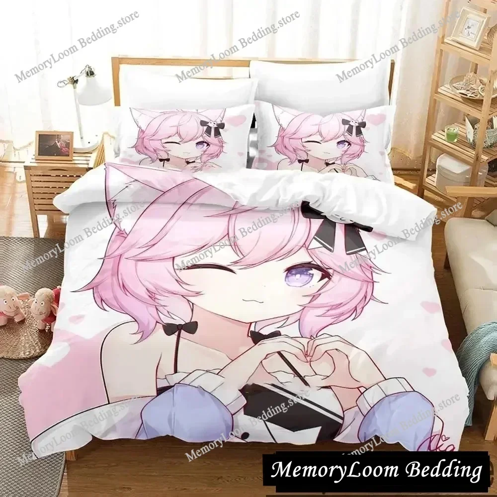 Vibrant 3D Print Anime Nyatasha Nyanners Bedding Set: Duvet Cover & Pillowcases, King/Queen Size for Boys & Adult Collectors
Vibrant 3D Print Anime Nyatasha Nyanners Bedding Set: Duvet Cover & Pillowcases, King/Queen Size for Boys & Adult Collectors