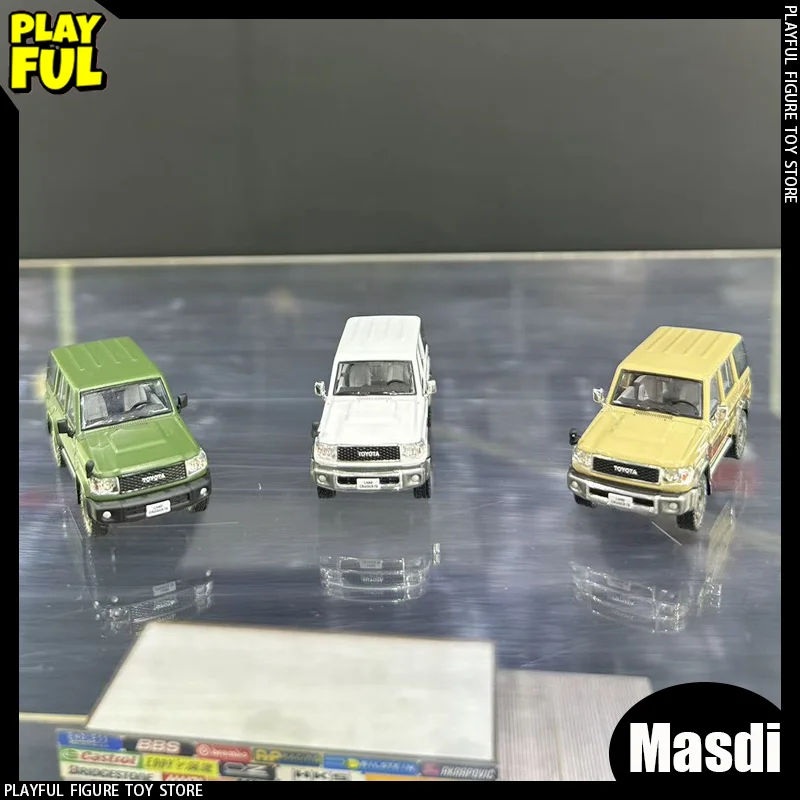 New In Stock Masdi 1:64 Toyota Land Cruiser Lc78 Alloy Miniature Diecasting Model Toyota Suv Hardcore Off-Road Vehicle Car Toys
New In Stock Masdi 1:64 Toyota Land Cruiser Lc78 Alloy Miniature Diecasting Model Toyota Suv Hardcore Off-Road Vehicle Car Toys