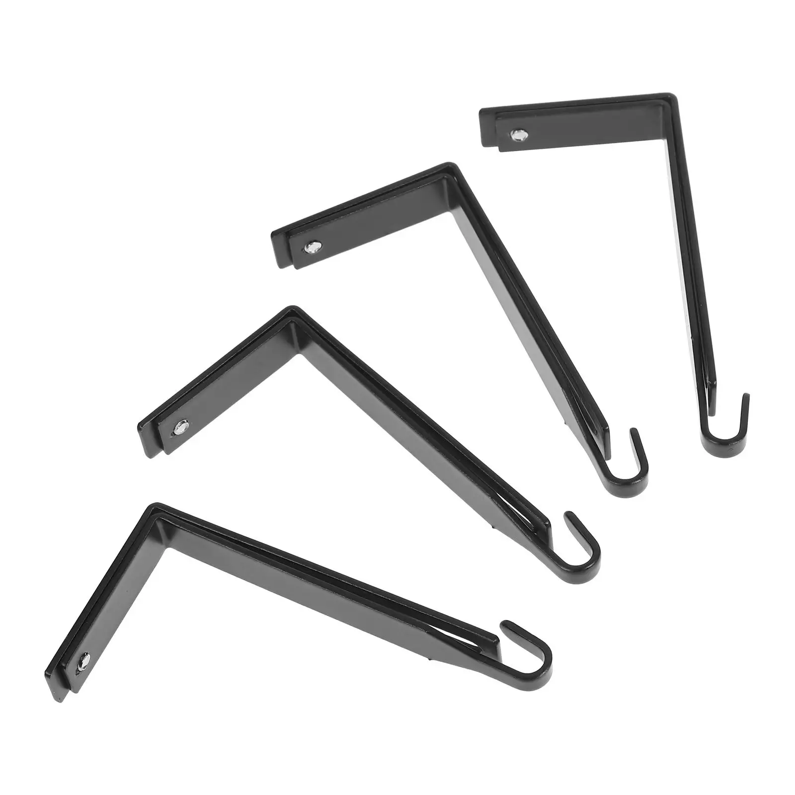 4pcs Metal Door 37-55mm Adjustable Iron Small Wardrobe Storage Hook Black Home Storage Wardrobe Cubicle Hanger Hat Rack
4pcs Metal Door 37-55mm Adjustable Iron Small Wardrobe Storage Hook Black Home Storage Wardrobe Cubicle Hanger Hat Rack