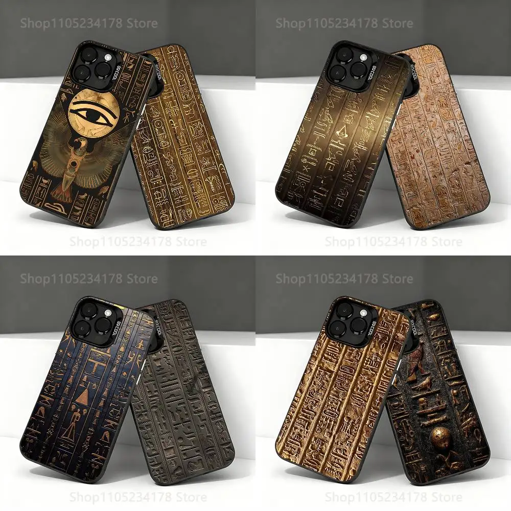 Mysterious Ancient Egyptian Hieroglyphs Black Case Compatible with iPhone 17 16 15 14 13 12 11, Pro, Max, Plus, E, Air, Mini
Mysterious Ancient Egyptian Hieroglyphs Black Case Compatible with iPhone 17 16 15 14 13 12 11, Pro, Max, Plus, E, Air, Mini