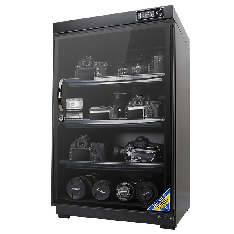 100L electronic moisture-proof box DSLR digital camera drying cabinet photographic equipment collection household drying oven
100L electronic moisture-proof box DSLR digital camera drying cabinet photographic equipment collection household drying oven