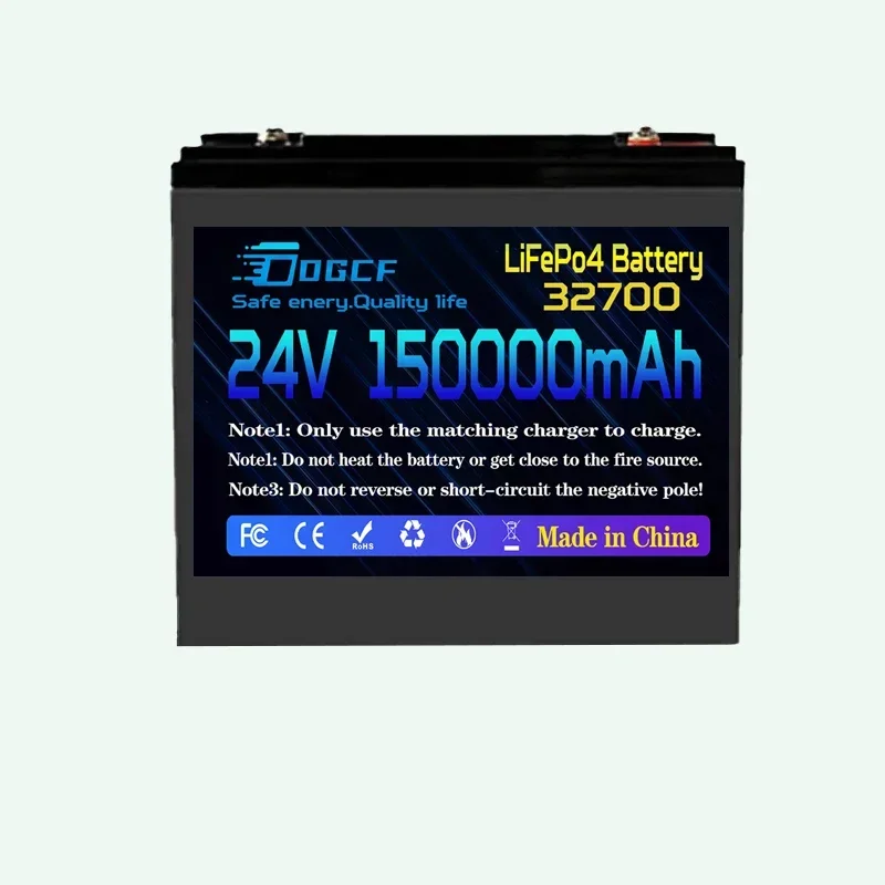 24V 100AH LiFePO4 32700 Battery Built-in 120A BMS RV Rechargeable Lithium Iron Phosphate, Solar Marine Overland Off-Grid Battery
24V 100AH LiFePO4 32700 Battery Built-in 120A BMS RV Rechargeable Lithium Iron Phosphate, Solar Marine Overland Off-Grid Battery