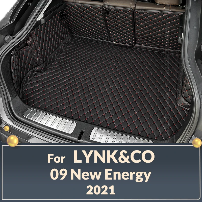 Автомобильный коврик для багажника с полным покрытием для LYNK & CO 09 New Energy 6-Seat 2021, автомобильный коврик для багажника, подкладка для груза, защитные аксессуары для интерьера
Автомобильный коврик для багажника с полным покрытием для LYNK & CO 09 New Energy 6-Seat 2021, автомобильный коврик для багажника, подкладка для груза, защитные аксессуары для интерьера
