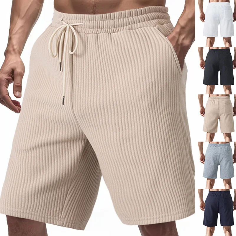 Men's pants men's summer heavy double-line jacquard casual sports loose trend beach men's shorts five-point pants
Men's pants men's summer heavy double-line jacquard casual sports loose trend beach men's shorts five-point pants