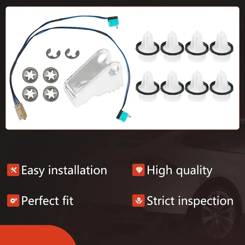 Compatible with 2012-2017 Tesla Model S Door Handle Rebuild Kit for 1042845-00-A 1042845-00-B 1016009-00-C 1025401-00
Compatible with 2012-2017 Tesla Model S Door Handle Rebuild Kit for 1042845-00-A 1042845-00-B 1016009-00-C 1025401-00