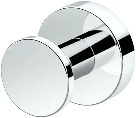 Single Robe Hook, Wall Mounted Towel Hook for Bathroom, Chrome Finish, 2 Inch
Single Robe Hook, Wall Mounted Towel Hook for Bathroom, Chrome Finish, 2 Inch