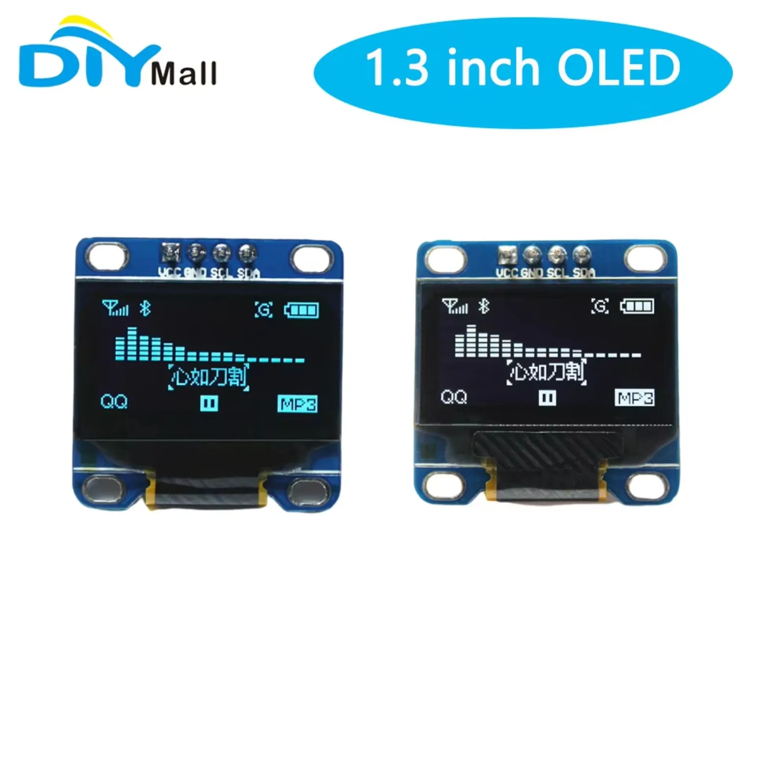 1.3 inch OLED Display Module 128X64 I2C IIC Serial SH1106 Screen for Arduino 51 STIM32 SCR DIY0142
1.3 inch OLED Display Module 128X64 I2C IIC Serial SH1106 Screen for Arduino 51 STIM32 SCR DIY0142