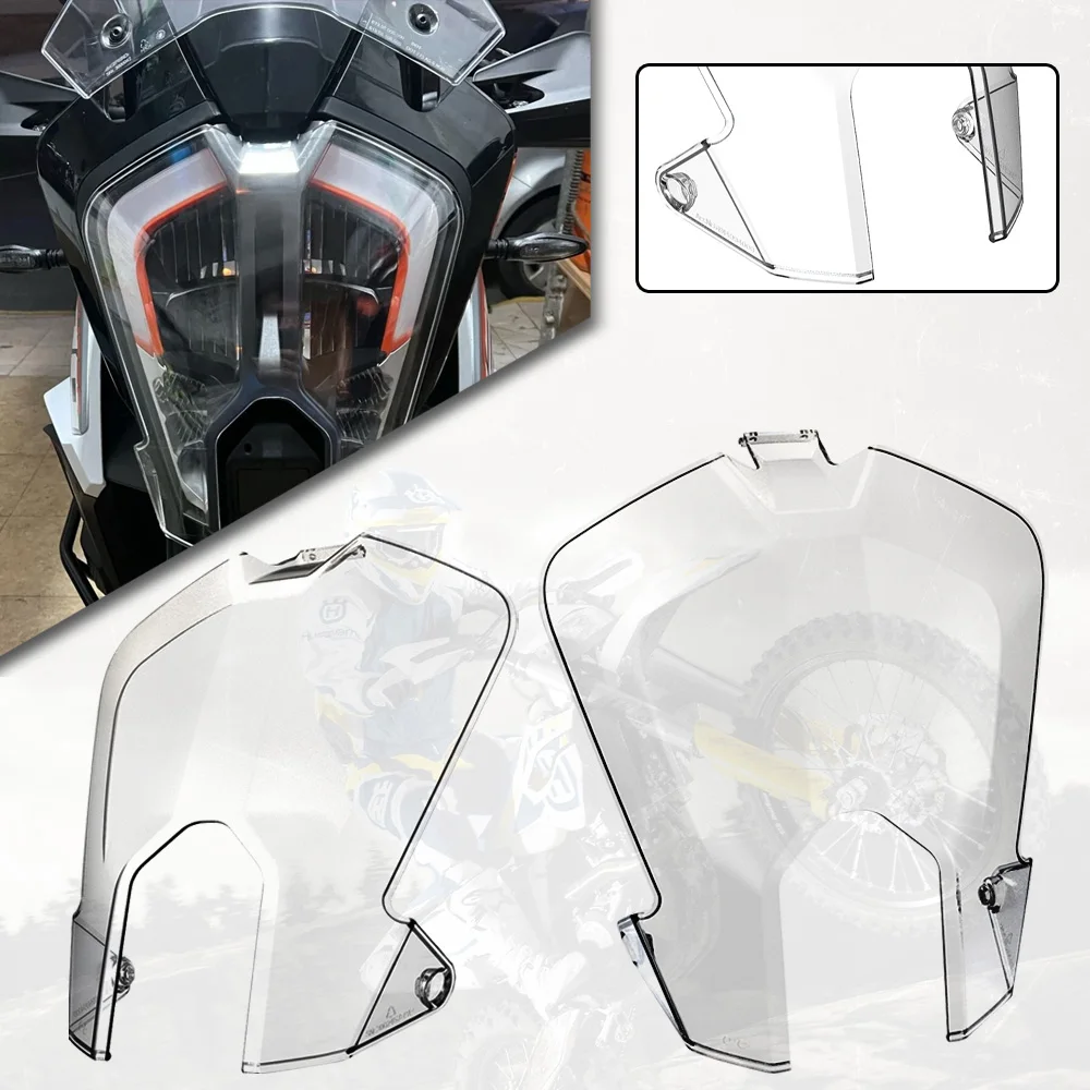 2025 For 1290 Super Adventure R S 2021 2022 2023 Motorcycle Front Head Light Protection Acrylic Headlight Protector Guard Cover
2025 For 1290 Super Adventure R S 2021 2022 2023 Motorcycle Front Head Light Protection Acrylic Headlight Protector Guard Cover