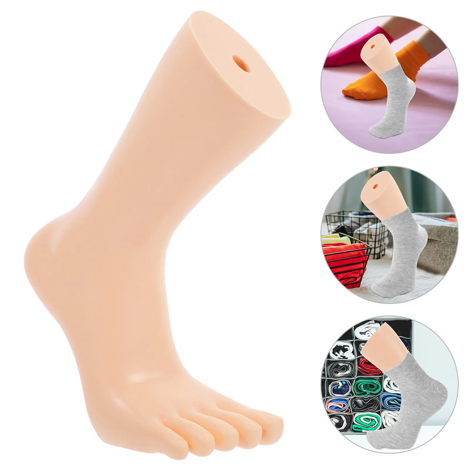 1Pair Realistic Toe Socks Display Foot Mannequin Fake Legs Stable Sock Display Stand Shoes Support Retail Store Presentation
1Pair Realistic Toe Socks Display Foot Mannequin Fake Legs Stable Sock Display Stand Shoes Support Retail Store Presentation