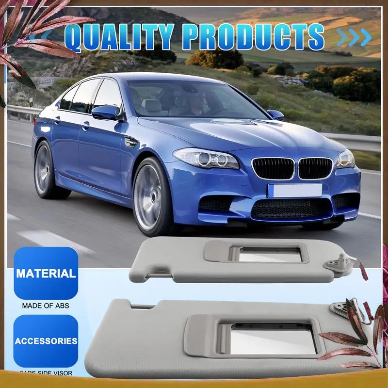 AB59-1 Pair Car Sun Visors For BMW 3 SERIES E90 E91 X1 E84 51167252007/51167252008
AB59-1 Pair Car Sun Visors For BMW 3 SERIES E90 E91 X1 E84 51167252007/51167252008