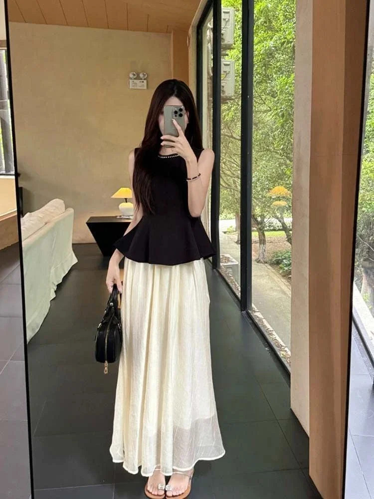 Office Woman Outfit Promotion New in The Same Summer Fashion 2025 Full Matching Function Jacket 2 Pieces Skirt Sets for Women
Office Woman Outfit Promotion New in The Same Summer Fashion 2025 Full Matching Function Jacket 2 Pieces Skirt Sets for Women