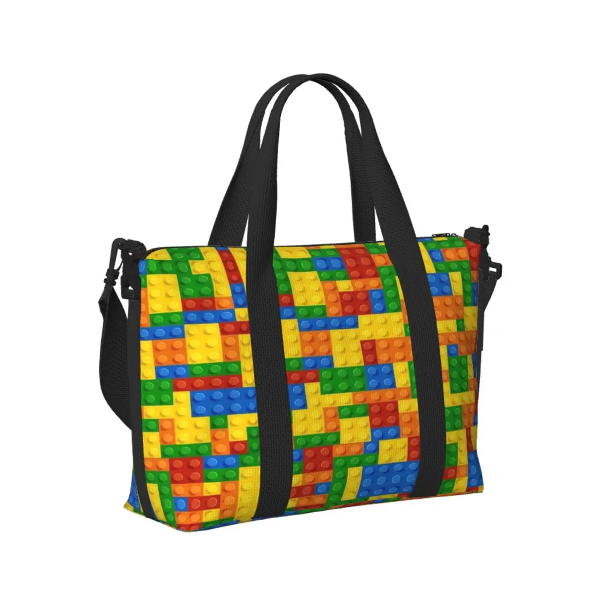 Custom Hit The Bricks Beach Travel Bag Large Capacity Tote Bags for Gym Sport Women Shopping Duffle Shoulder Bag
Custom Hit The Bricks Beach Travel Bag Large Capacity Tote Bags for Gym Sport Women Shopping Duffle Shoulder Bag