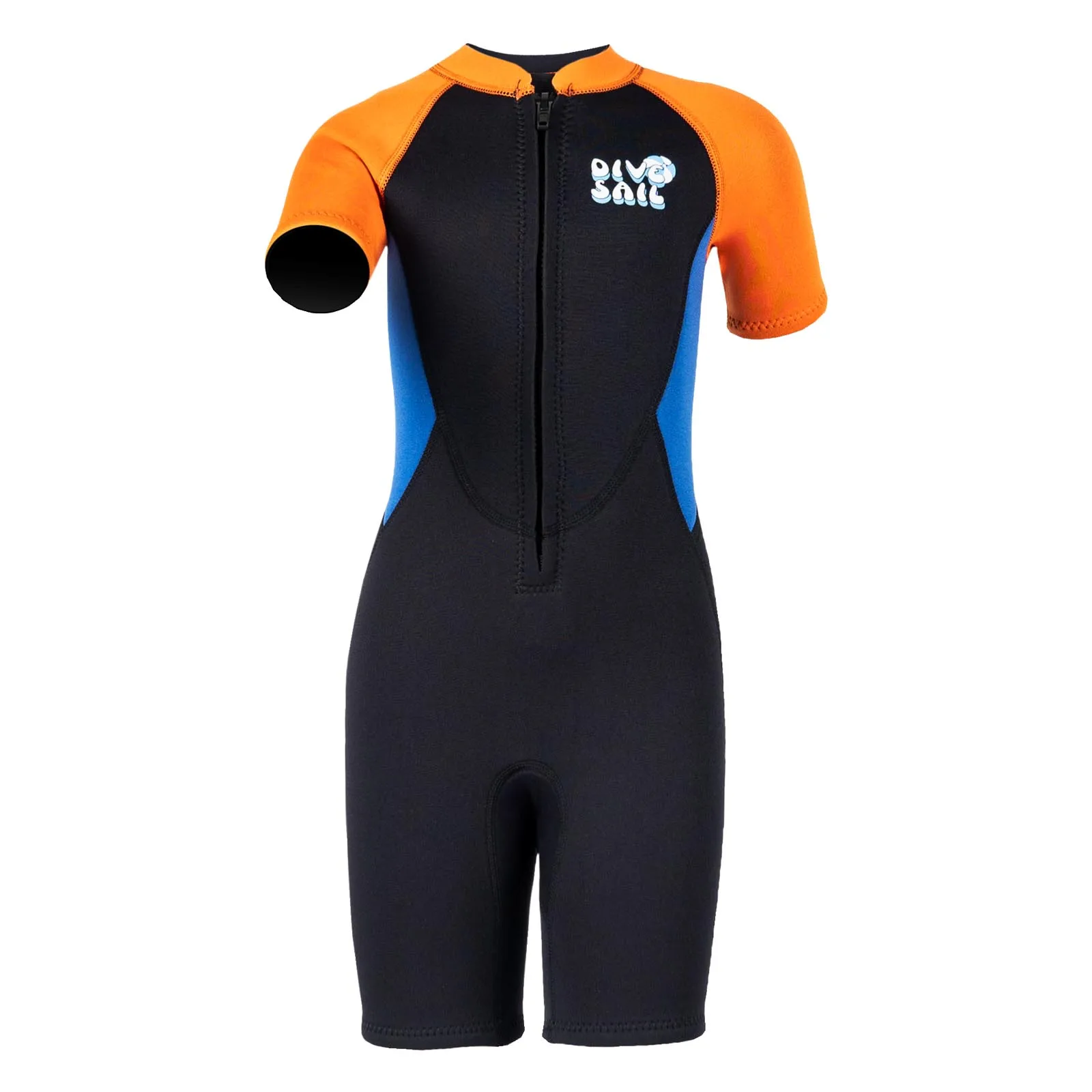 Kids Unisex Thermal Wet Suit Short Sleeve Color Block Jumpsuit Zipper Bodysuit Wetsuit for Swimming Surfing Diving Snorkeling 
Kids Unisex Thermal Wet Suit Short Sleeve Color Block Jumpsuit Zipper Bodysuit Wetsuit for Swimming Surfing Diving Snorkeling