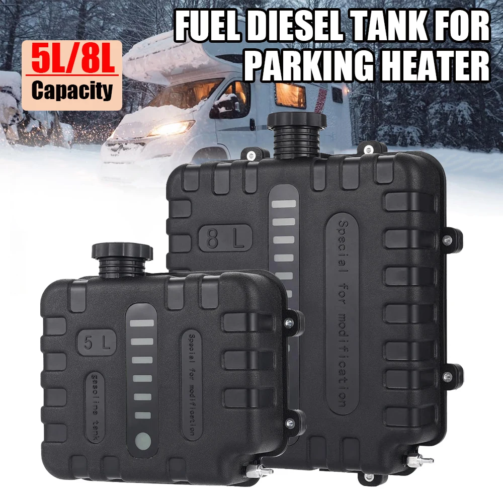 5L/8L Thickened Visual Fuel Tank with Anti-static Leak-proof Engineering Plastic Level Scale for RVs Cars Boats Parking Heaters
5L/8L Thickened Visual Fuel Tank with Anti-static Leak-proof Engineering Plastic Level Scale for RVs Cars Boats Parking Heaters