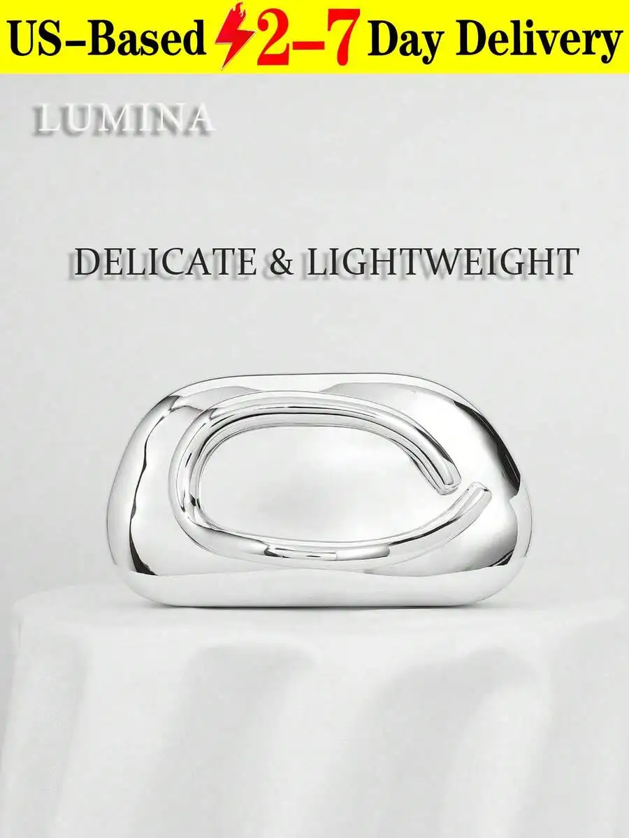 Elegant Metallic Acrylic Clutch Bag For Evening Party Women
Elegant Metallic Acrylic Clutch Bag For Evening Party Women