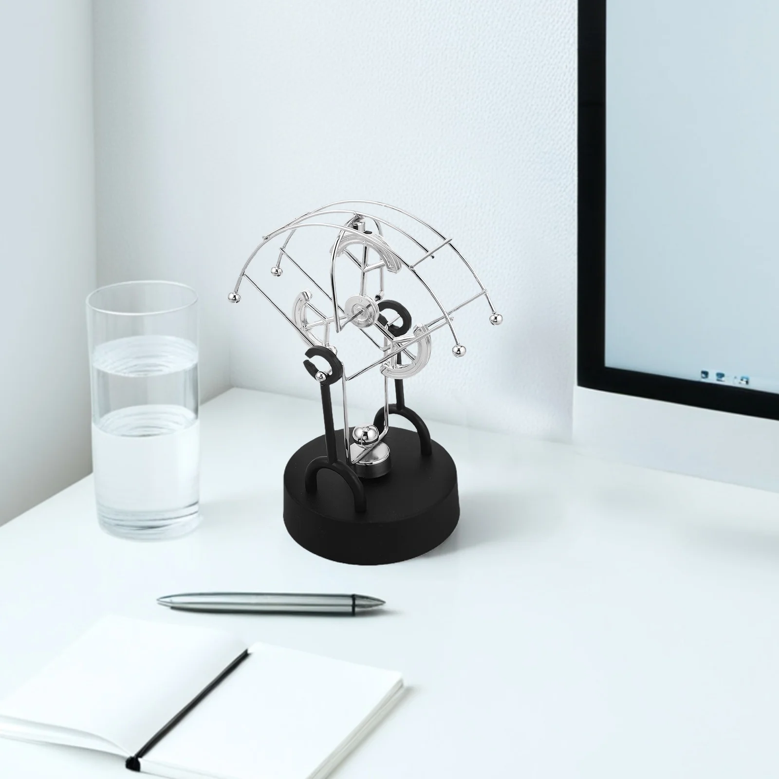 Walker Funny Desktop Ornament Perpetual Toy Executive Motion Toys Round Earth Device Plastic Electronic Office Creative
Walker Funny Desktop Ornament Perpetual Toy Executive Motion Toys Round Earth Device Plastic Electronic Office Creative