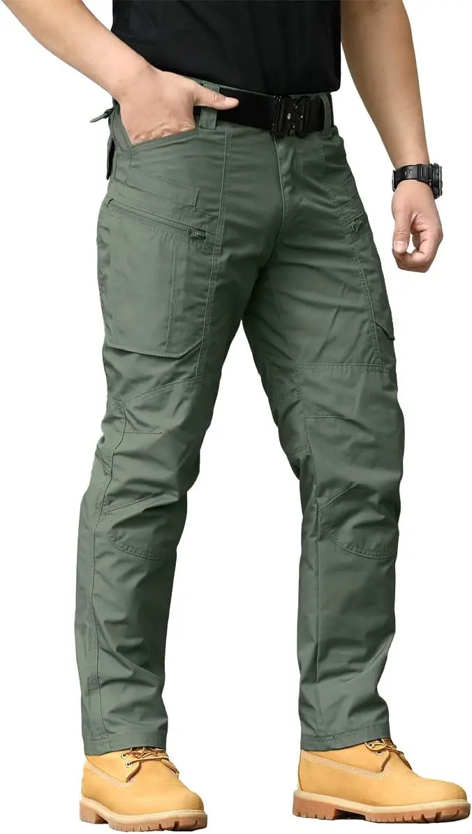CARWORNIC Men's Tactical Trousers, Waterproof Cargo Trousers, Military Outdoor Trousers
CARWORNIC Men's Tactical Trousers, Waterproof Cargo Trousers, Military Outdoor Trousers