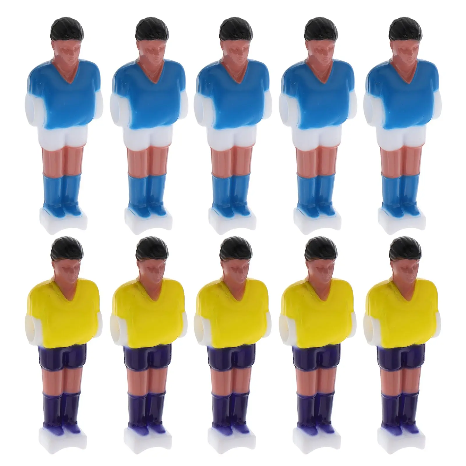 10 Pcs Mini Foosball Table Soccer Players Replacement Figures Repair Kit Resin Table Football Accessories Portable Game
10 Pcs Mini Foosball Table Soccer Players Replacement Figures Repair Kit Resin Table Football Accessories Portable Game