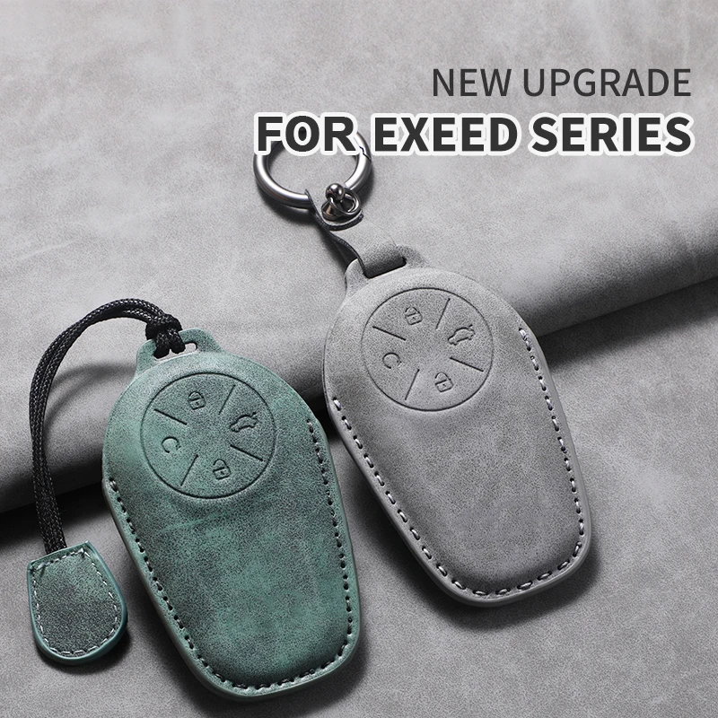 Leather Car Key Case Cover Shell Fob Long Style For Chery EXEED LX TXL AtlantiX ET ES VX Car Fob Holder Keychain Accessories
Leather Car Key Case Cover Shell Fob Long Style For Chery EXEED LX TXL AtlantiX ET ES VX Car Fob Holder Keychain Accessories
