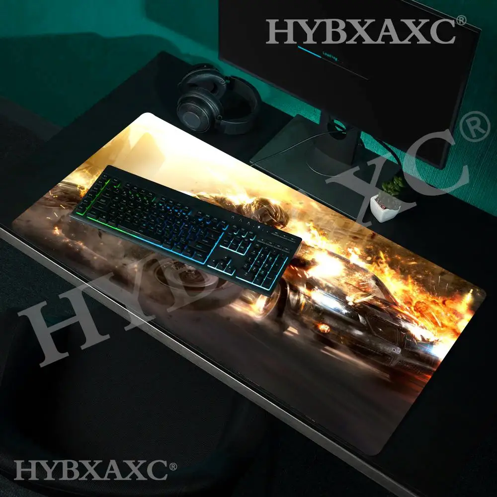 HYBXAXC Large Gaming Mouse Pad, Cool Racing Sports Car Non-Slip Rubber Desk Mat for PC Gamers
HYBXAXC Large Gaming Mouse Pad, Cool Racing Sports Car Non-Slip Rubber Desk Mat for PC Gamers
