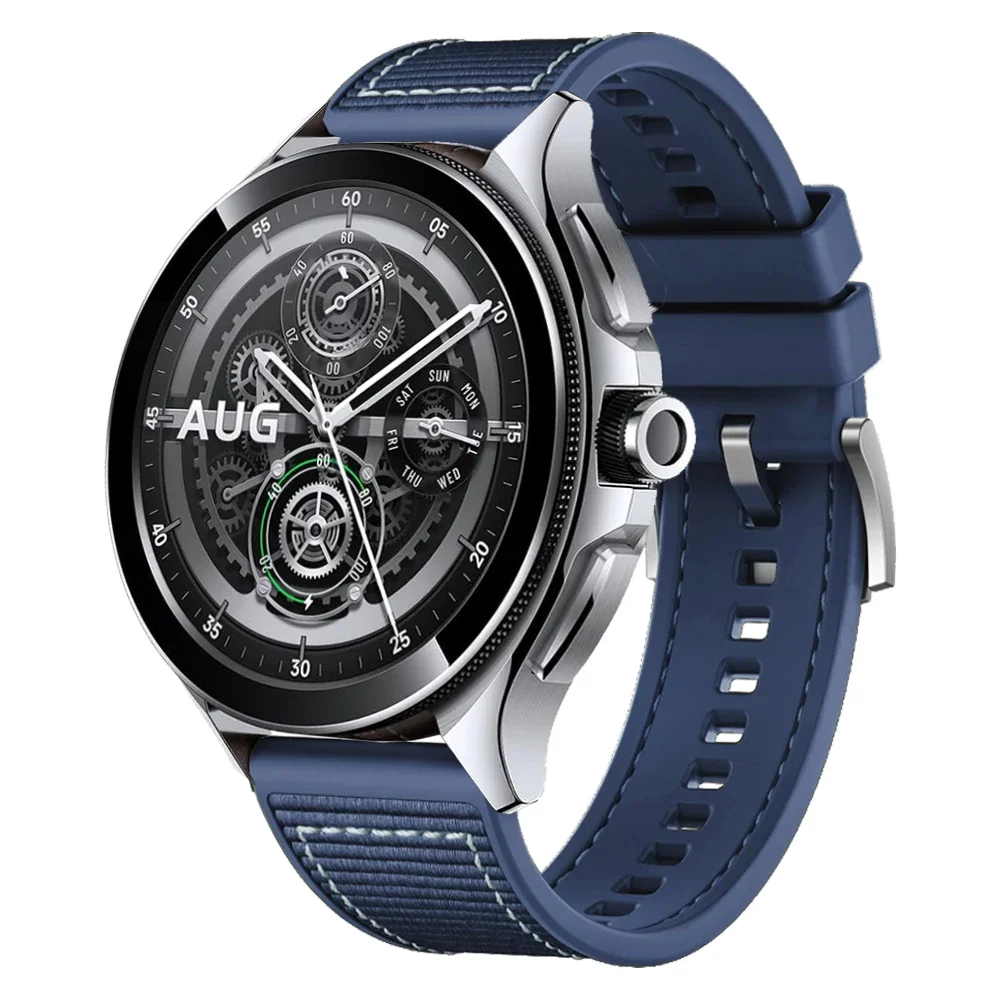 Braided Nylon Silicone For Xiaomi Watch 2 Pro / S3 S2 46MM / Mi S1 Active Woven Strap Band Bracelet Belt,Replacement Wristband
Braided Nylon Silicone For Xiaomi Watch 2 Pro / S3 S2 46MM / Mi S1 Active Woven Strap Band Bracelet Belt,Replacement Wristband