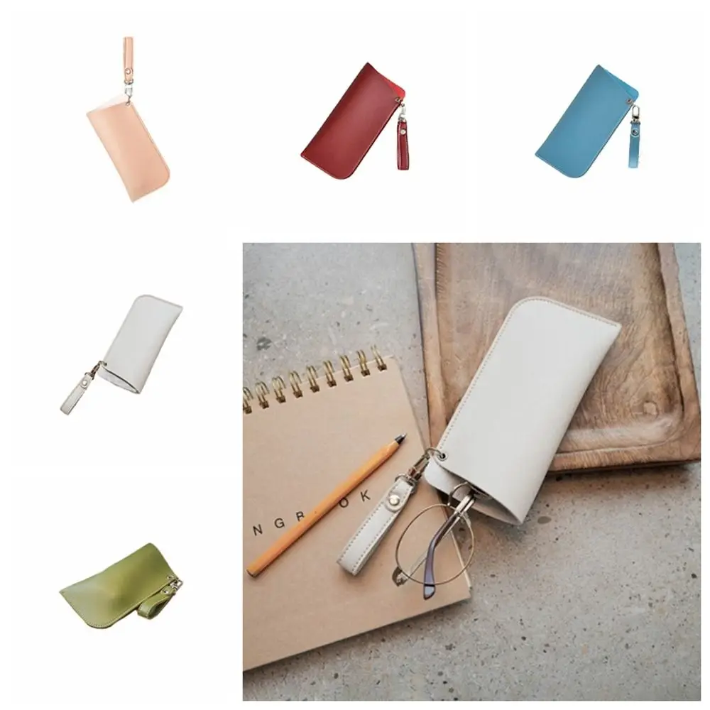 Elegant Solid Color Leather Sunglasses Bag Waterproof Lightweight Glasses Case Eyewear Holder Portable Eyeglasses Holder Outdoor
Elegant Solid Color Leather Sunglasses Bag Waterproof Lightweight Glasses Case Eyewear Holder Portable Eyeglasses Holder Outdoor