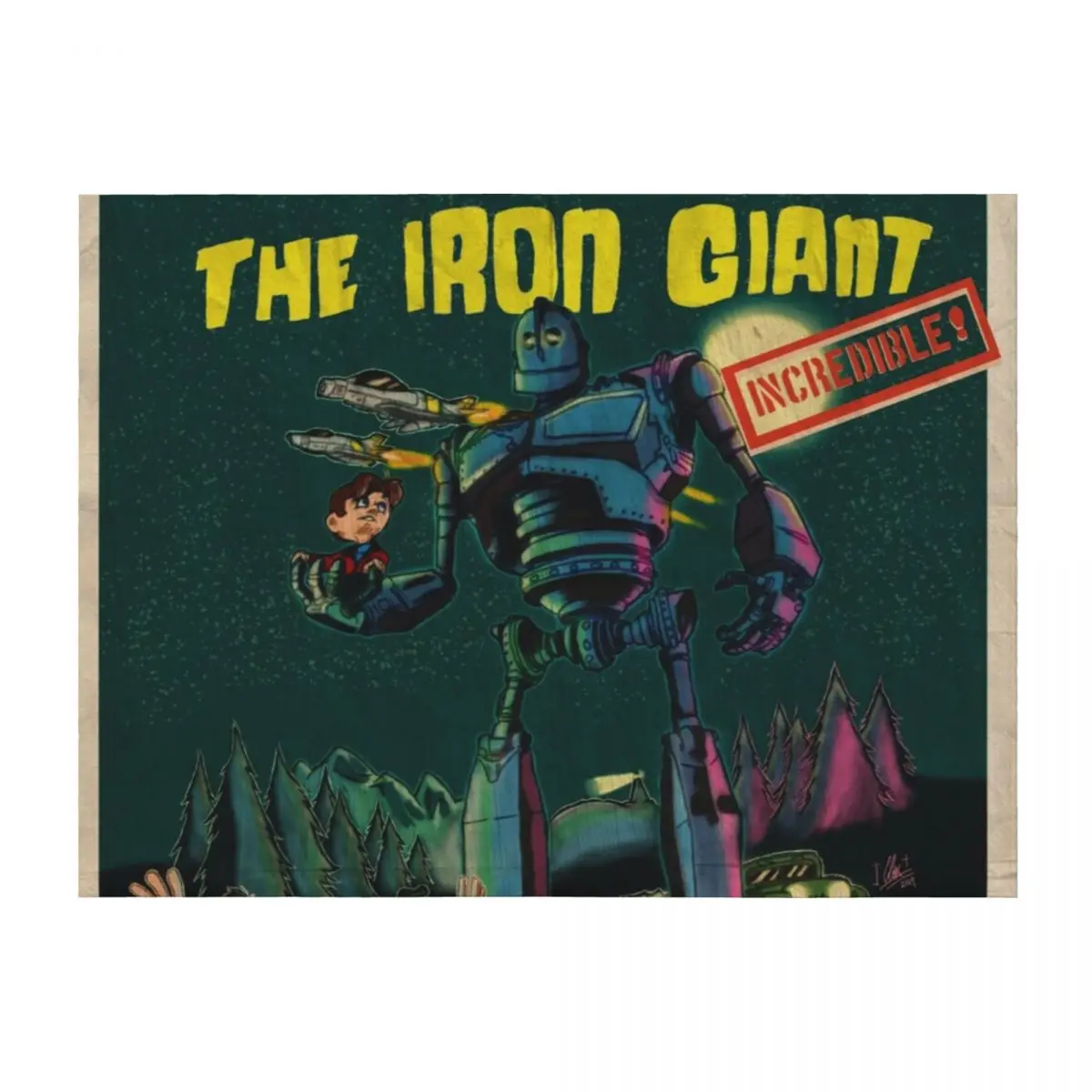 The Iron Giant 20th Anniversary Poster Throw Blanket Cute Softest Winter beds Giant Sofa Blankets
The Iron Giant 20th Anniversary Poster Throw Blanket Cute Softest Winter beds Giant Sofa Blankets