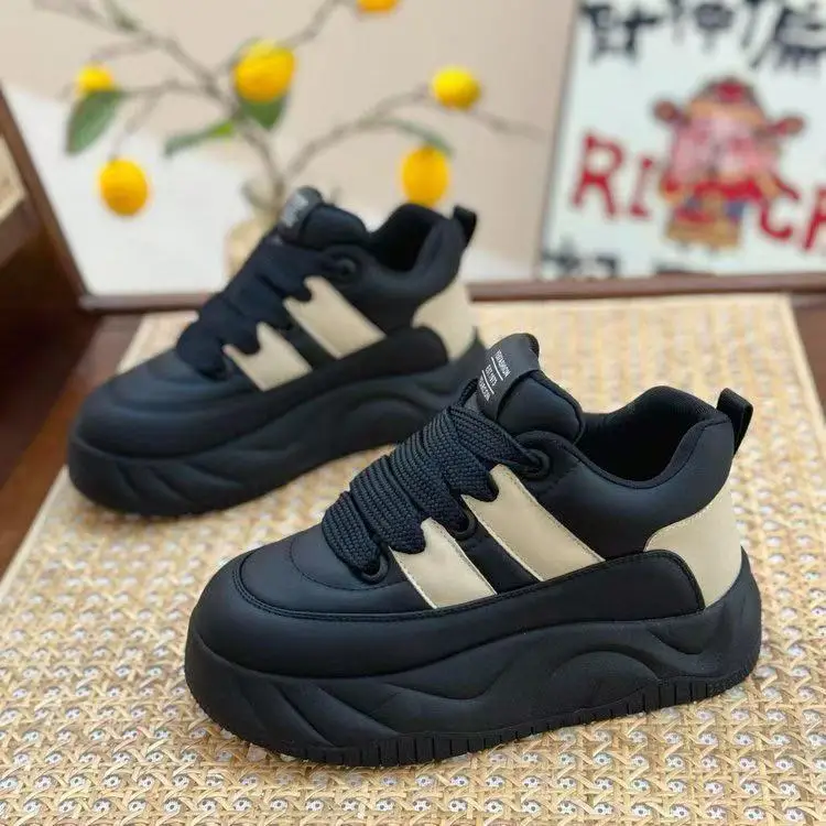 Bloomsteps thick-soled dad shoes for women, 2025 new spring and autumn sports casual shoes, platform loafers
Bloomsteps thick-soled dad shoes for women, 2025 new spring and autumn sports casual shoes, platform loafers