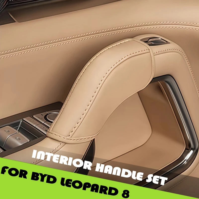 Car Door Handle Protective Cover Fit for BYD Leopard 8 Modified Auto Interior Middle Row Armrest Cover Car Upgrade Parts
Car Door Handle Protective Cover Fit for BYD Leopard 8 Modified Auto Interior Middle Row Armrest Cover Car Upgrade Parts