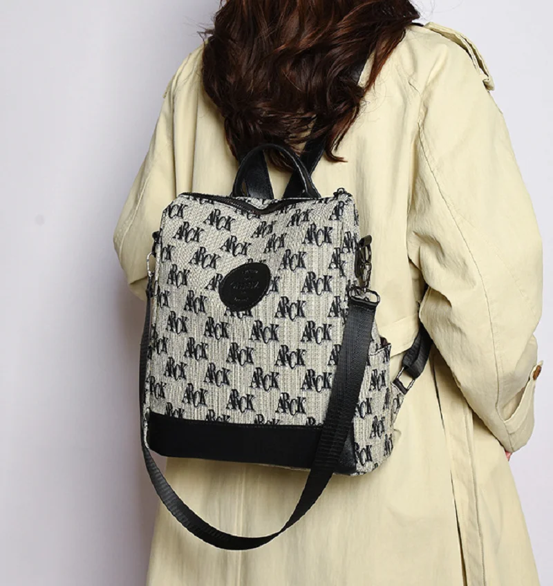 New Fashion Letter Designer Soft Pu Leather Travel Backpacks Women's Casual Large Capacity Shoulder Bags Totes School Bag
New Fashion Letter Designer Soft Pu Leather Travel Backpacks Women's Casual Large Capacity Shoulder Bags Totes School Bag