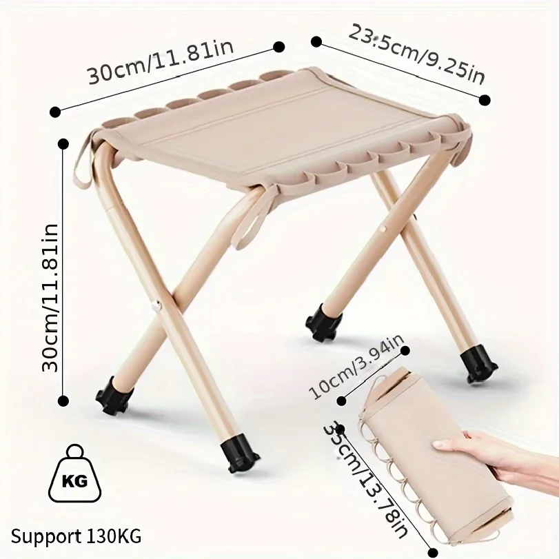 Foldable Hanging Stool Capacity Lightweight Camping Fishing Chair
Foldable Hanging Stool Capacity Lightweight Camping Fishing Chair