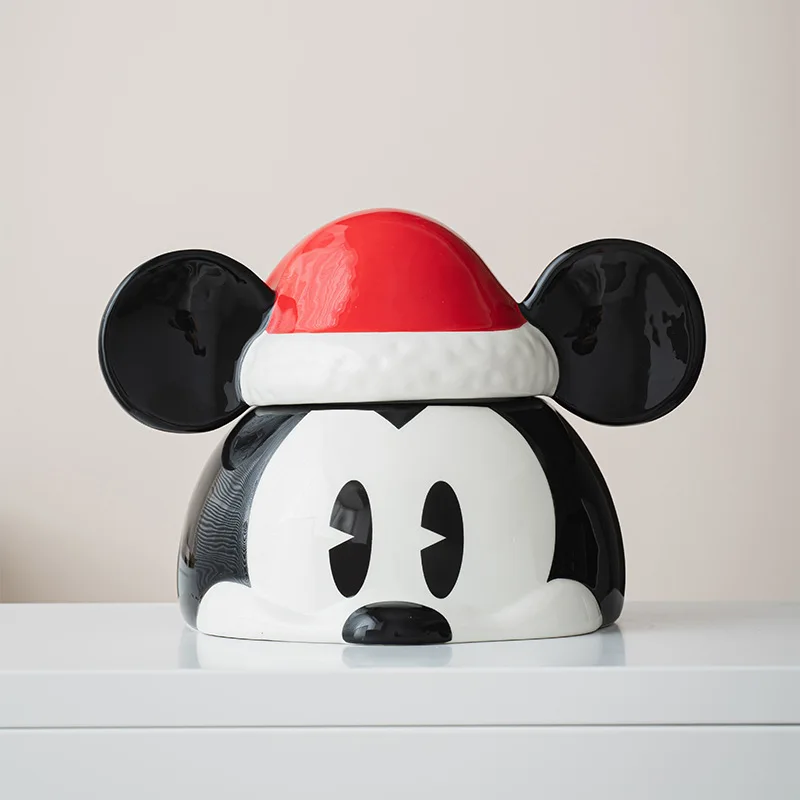 Anime Christmas Mickey Figure Ceramic Jar Home Decoration Kitchen Storage Candy Container Toy Collectible Birthday Gift
Anime Christmas Mickey Figure Ceramic Jar Home Decoration Kitchen Storage Candy Container Toy Collectible Birthday Gift