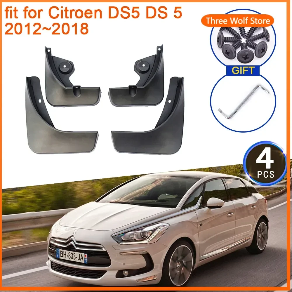 4x for Citroen DS5 DS 5 2012 2013 2014 2015 2016 2017 2018 Mud Flaps Mudguards Splash Fender Guard Front Rear Wheels Accessories
4x for Citroen DS5 DS 5 2012 2013 2014 2015 2016 2017 2018 Mud Flaps Mudguards Splash Fender Guard Front Rear Wheels Accessories