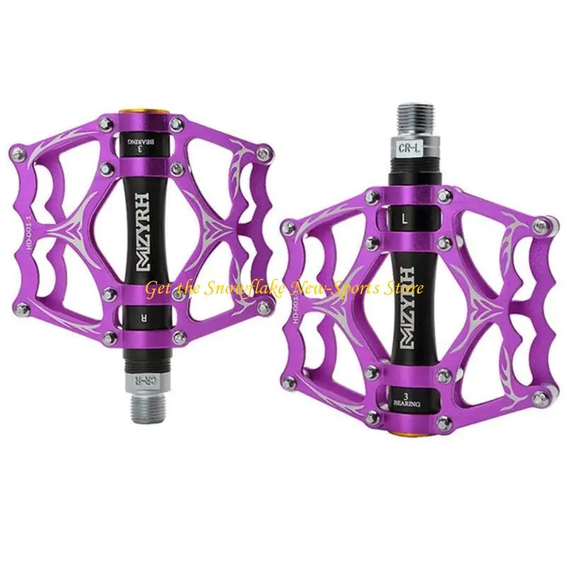 E56D 1Pair Road Bike Non-slip Flat Pedals Aluminum Alloy 3 Sealed Bearings Pedals
E56D 1Pair Road Bike Non-slip Flat Pedals Aluminum Alloy 3 Sealed Bearings Pedals