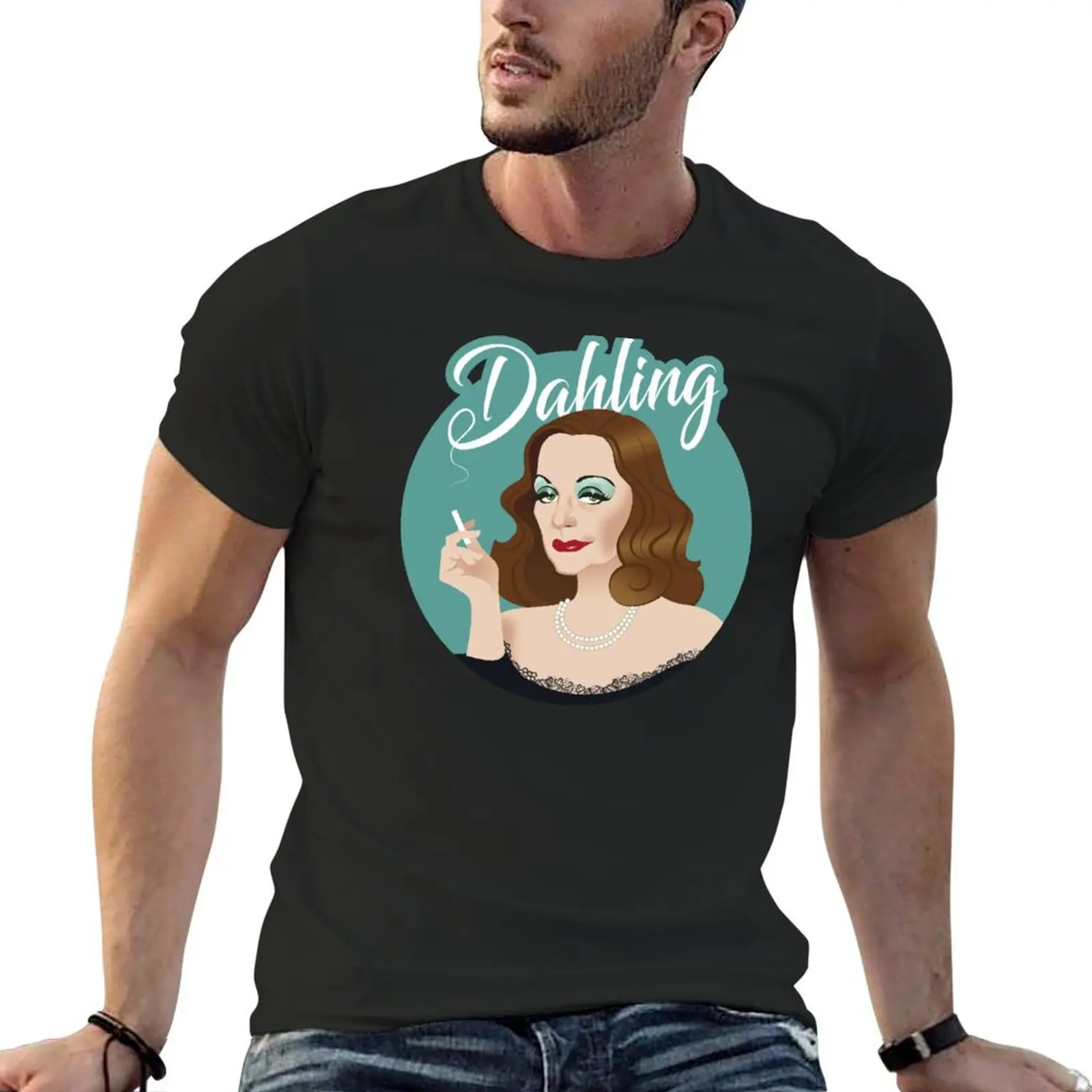 Dahling T-Shirt Blouse plus size clothes Short sleeve tee shirts graphic tees t shirt men 100℅ cotton
Dahling T-Shirt Blouse plus size clothes Short sleeve tee shirts graphic tees t shirt men 100℅ cotton