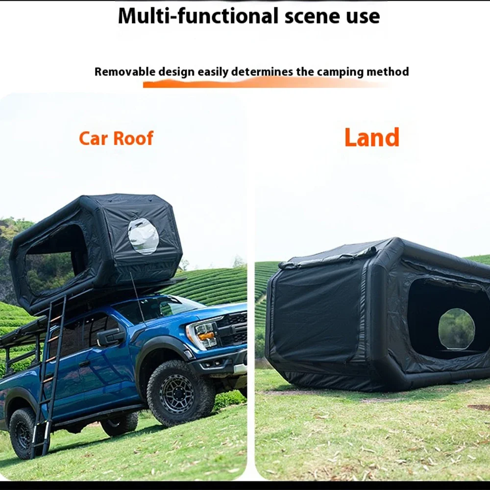 Waterproof Large Side-Opening Aluminum Inflatable Roof Top Tent Pole-Free Design One-Touch Open Sun Protection Off-Road 4x4 Set
Waterproof Large Side-Opening Aluminum Inflatable Roof Top Tent Pole-Free Design One-Touch Open Sun Protection Off-Road 4x4 Set