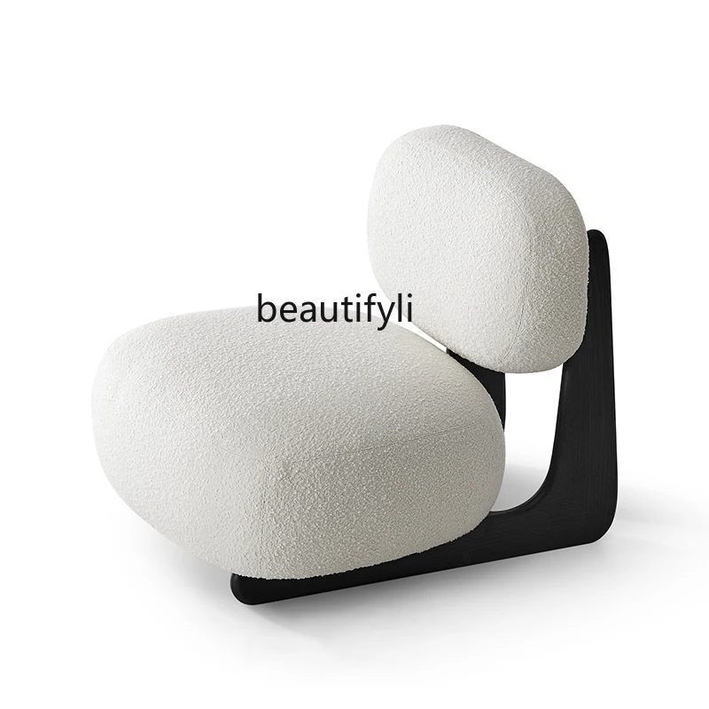 yj Soft Stone Leisure Chair Italian Fabric L-Shaped Ground Ball Ball Cloth Single-Seat Sofa Chair Designer Model
yj Soft Stone Leisure Chair Italian Fabric L-Shaped Ground Ball Ball Cloth Single-Seat Sofa Chair Designer Model