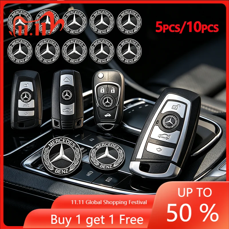 14mm Key Logo Car Key Emblem Stickers Auto Control Decals For Mercedes Benz GLE GLC A B C E Class W176 W246 W205 W213 AMG
14mm Key Logo Car Key Emblem Stickers Auto Control Decals For Mercedes Benz GLE GLC A B C E Class W176 W246 W205 W213 AMG